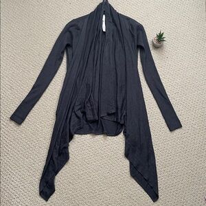Lululemon grey bamboo tencel cashmere wrap